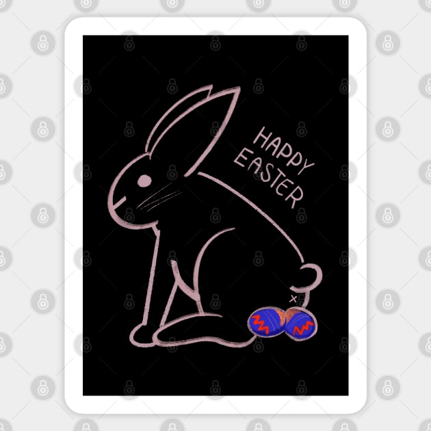 Happy Easter! Sticker by drFreehair